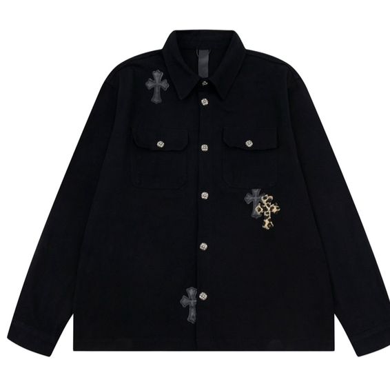 CHAQUETA CHROME HEARTS NEGRA