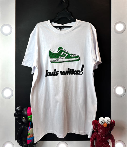 CAMISETA LOUIS VUITTON BLANCA TENIS AIR