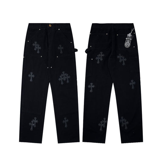 PANTALON CHROME HEARTS NEGRO