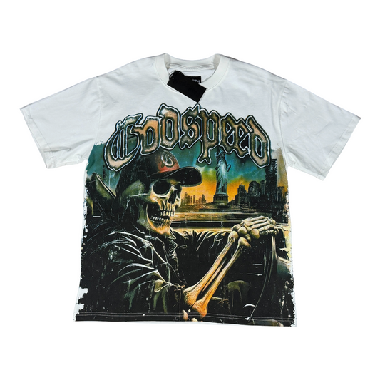 CAMISETA GOODSPEED STATUE BLANCA