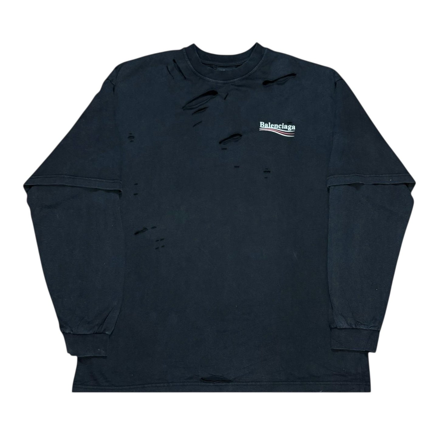 CAMIBUZO BALENCIAGA DESTROYED NEGRO