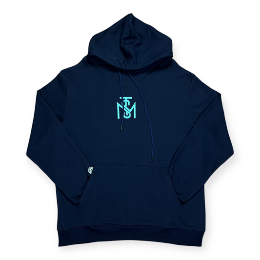 HODDIE CON CAPOTA MONASTERY AZUL