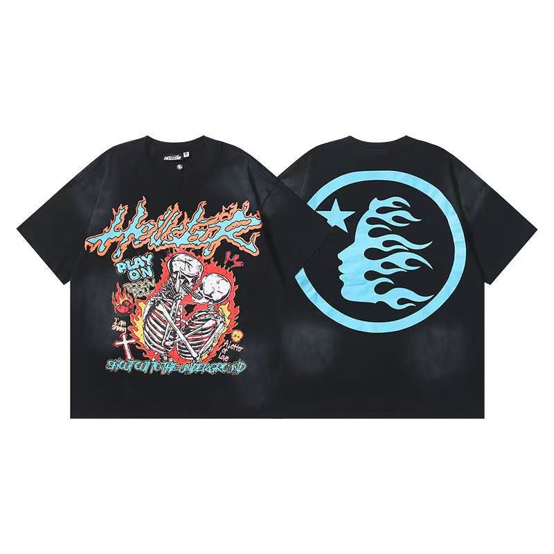 CAMISETA HELLSTAR PLAY ON ROCK´N ROLL