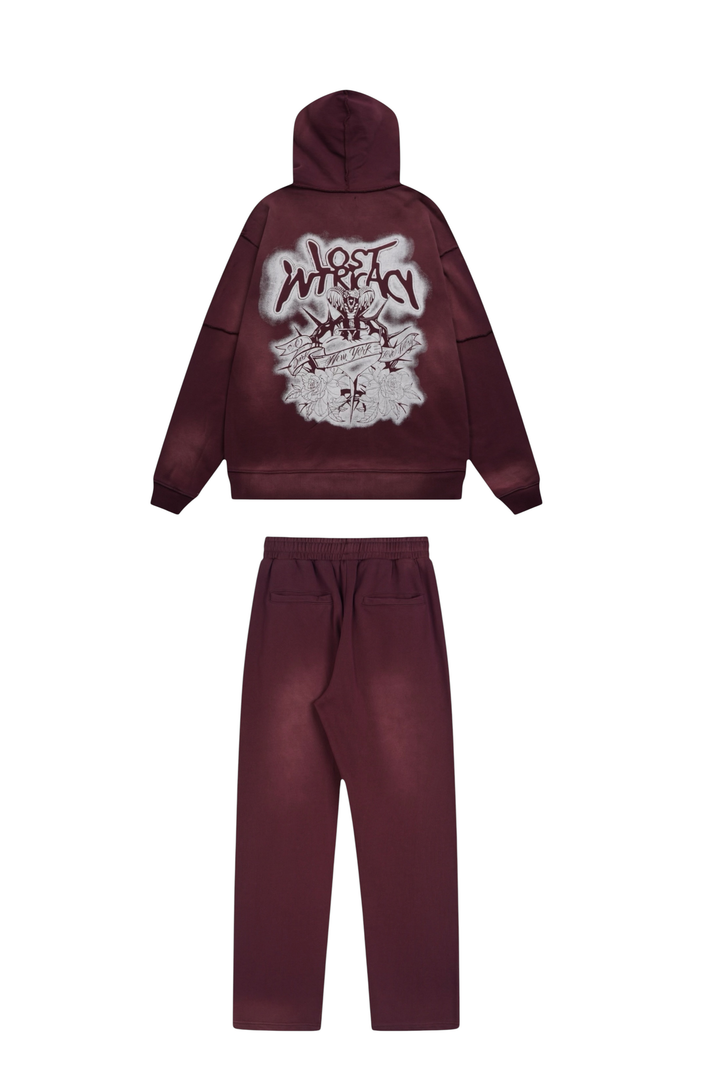 CONJUNTO LOST INTRICACY VINO TINTO