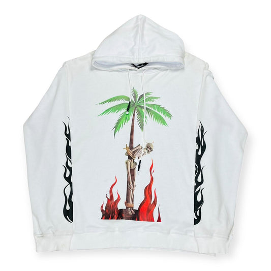HOODIE PALM ANGELS BLANCO PALMERA