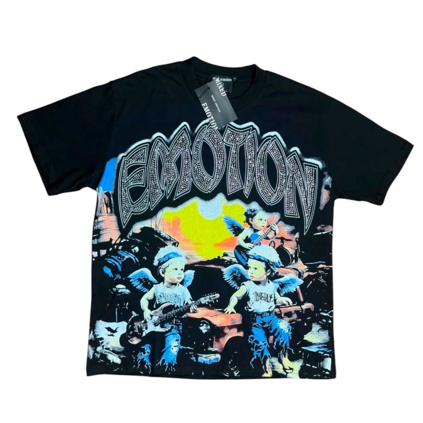CAMISETA MIXED EMOTION CHERUB BAND