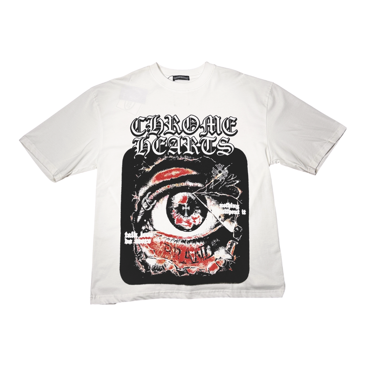 CAMISETA CHROME HEARTS EYE BLANCA