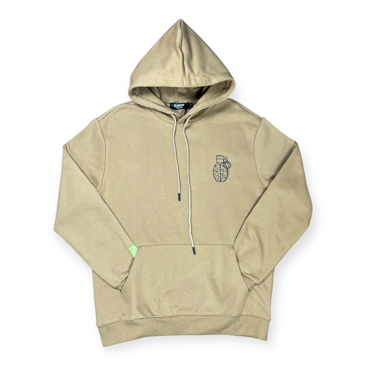 HOODIE CON CAPOTA BLOW UP CAFÉ