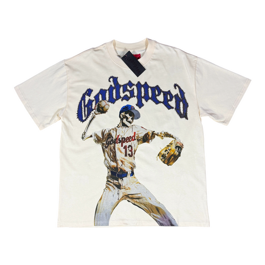 CAMISETA GOODSPEED BASEBALL BLANCA
