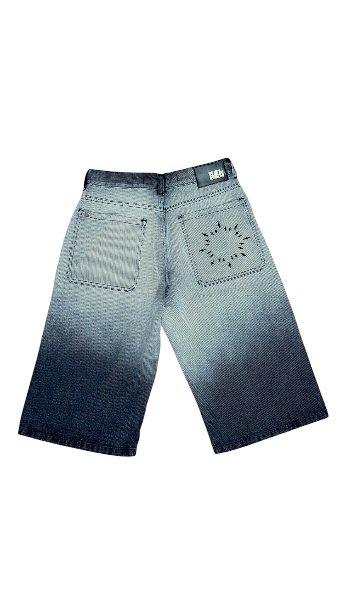 BERMUDA JORT RET GRIS DEGRADADO
