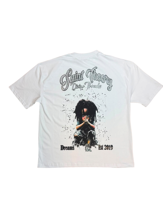 CAMISETA SAINT THEORY DIVINE THREADS BLANCA