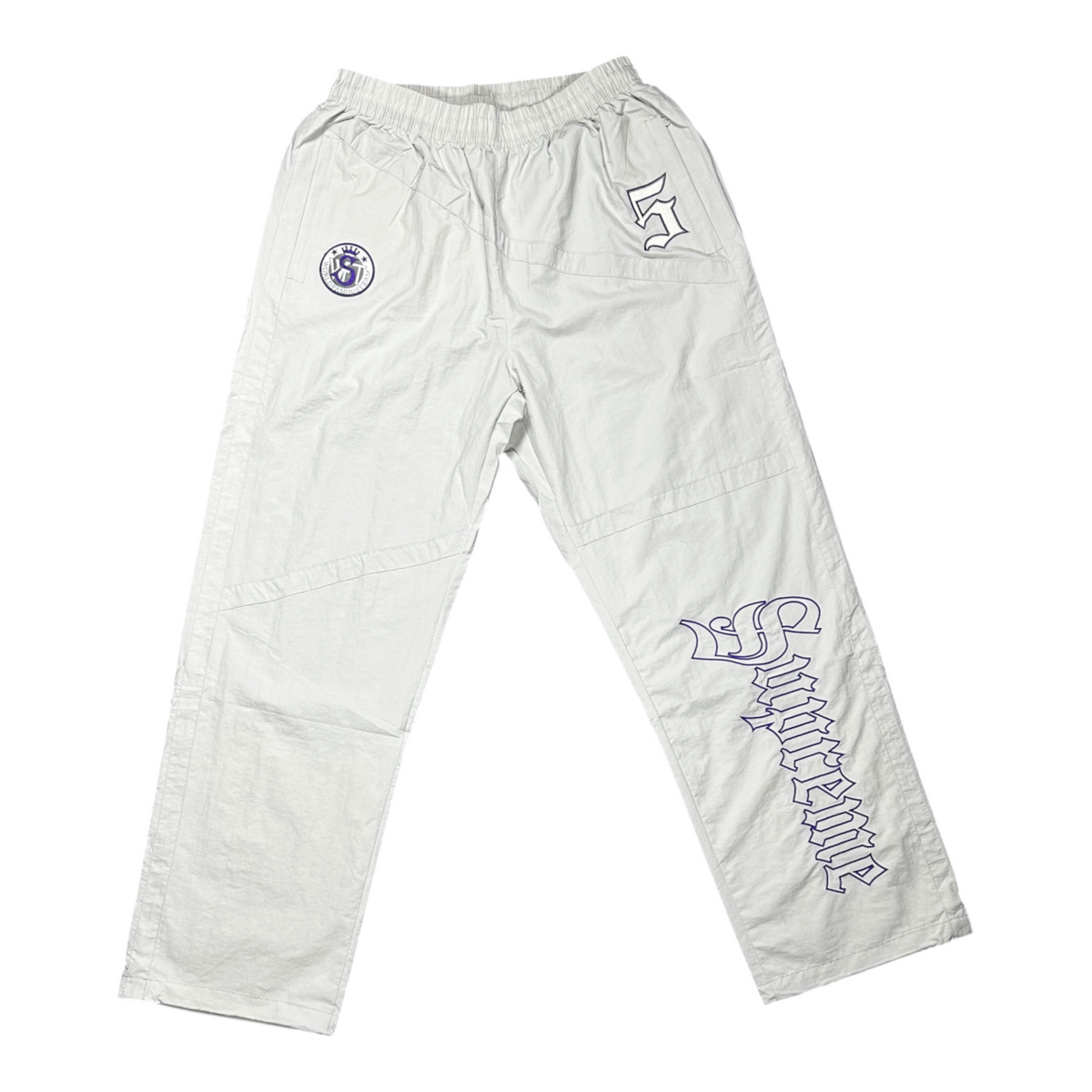 CONJUNTO SUPREME OLD ENGLISH GRIS