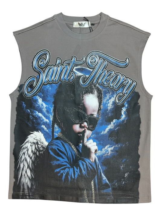 TANK TOP SAINT THEORY GRIS