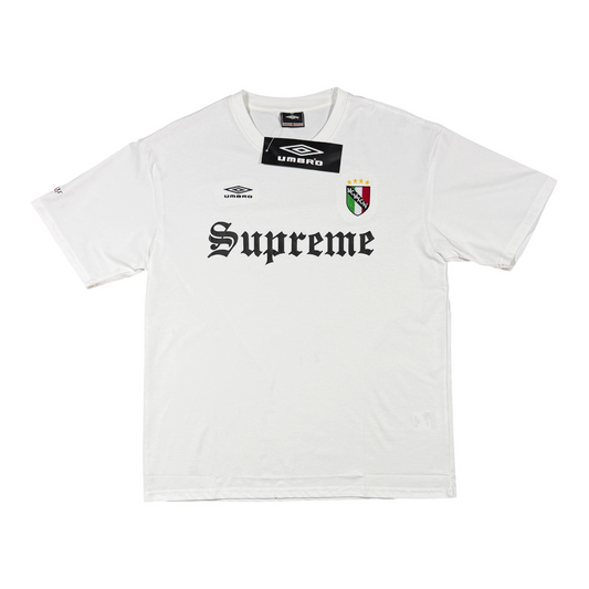 CAMISETA SUPREME X UMBRO BLANCA