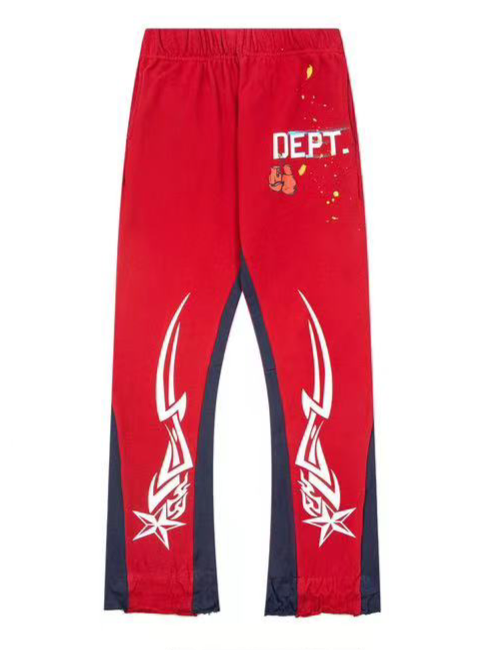 SWEATPANT GALLERY DEPT FLARE ROJO