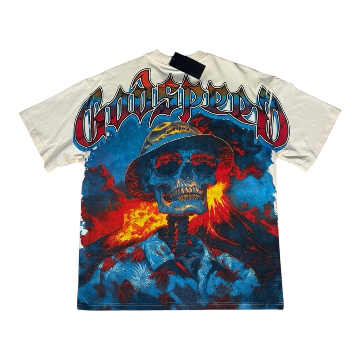 CAMISETA GOODSPEED SKULL CHILL BEIGE