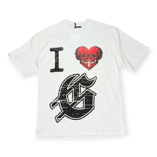 CAMISETA I LOVE GODSPEED PIEDRAS BLANCA