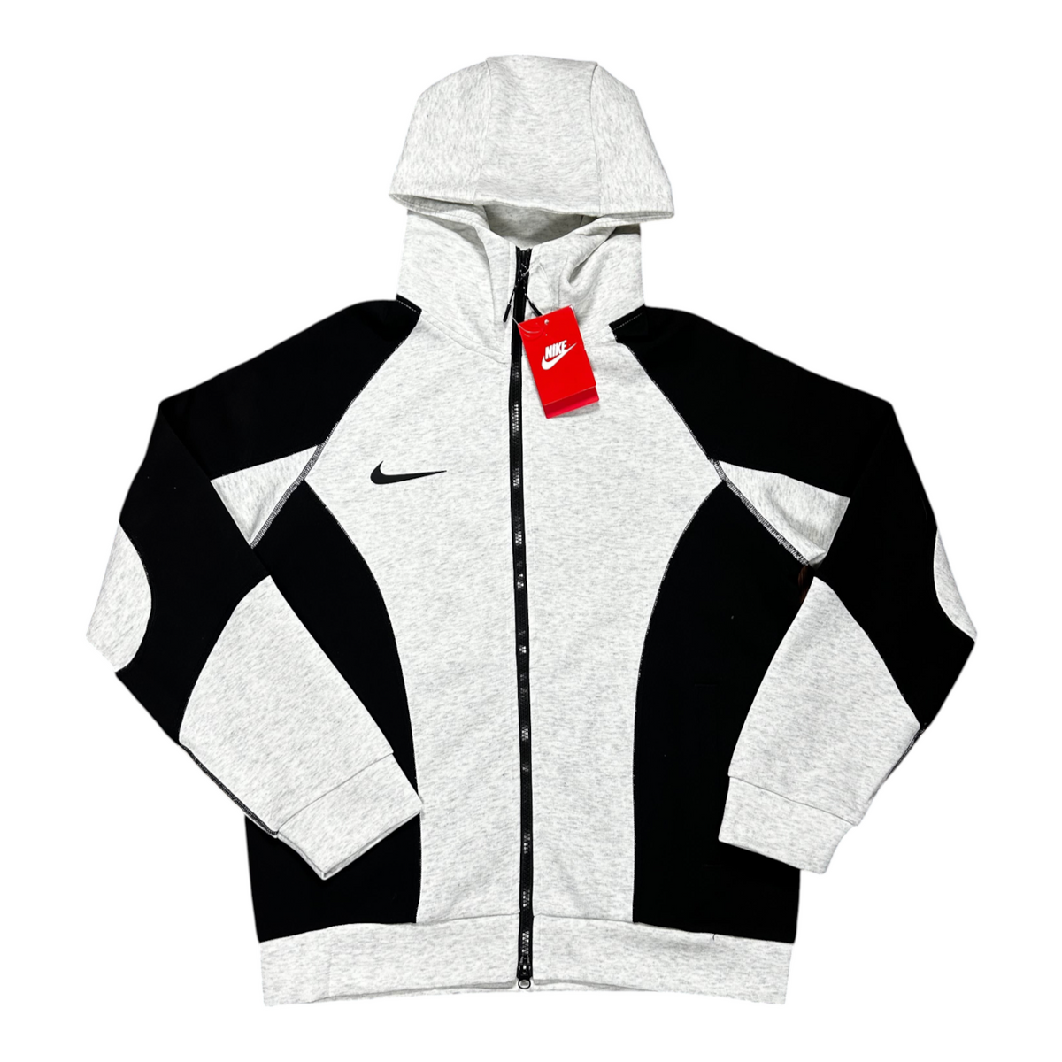CONJUNTO NIKE TECH FLEECE GRIS/NEGRO