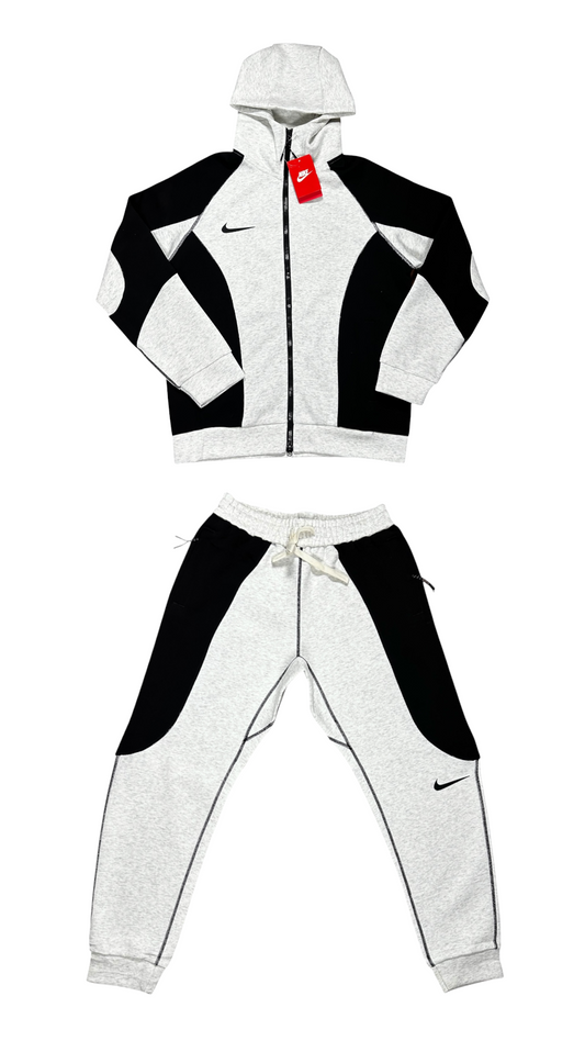 CONJUNTO NIKE TECH FLEECE GRIS/NEGRO