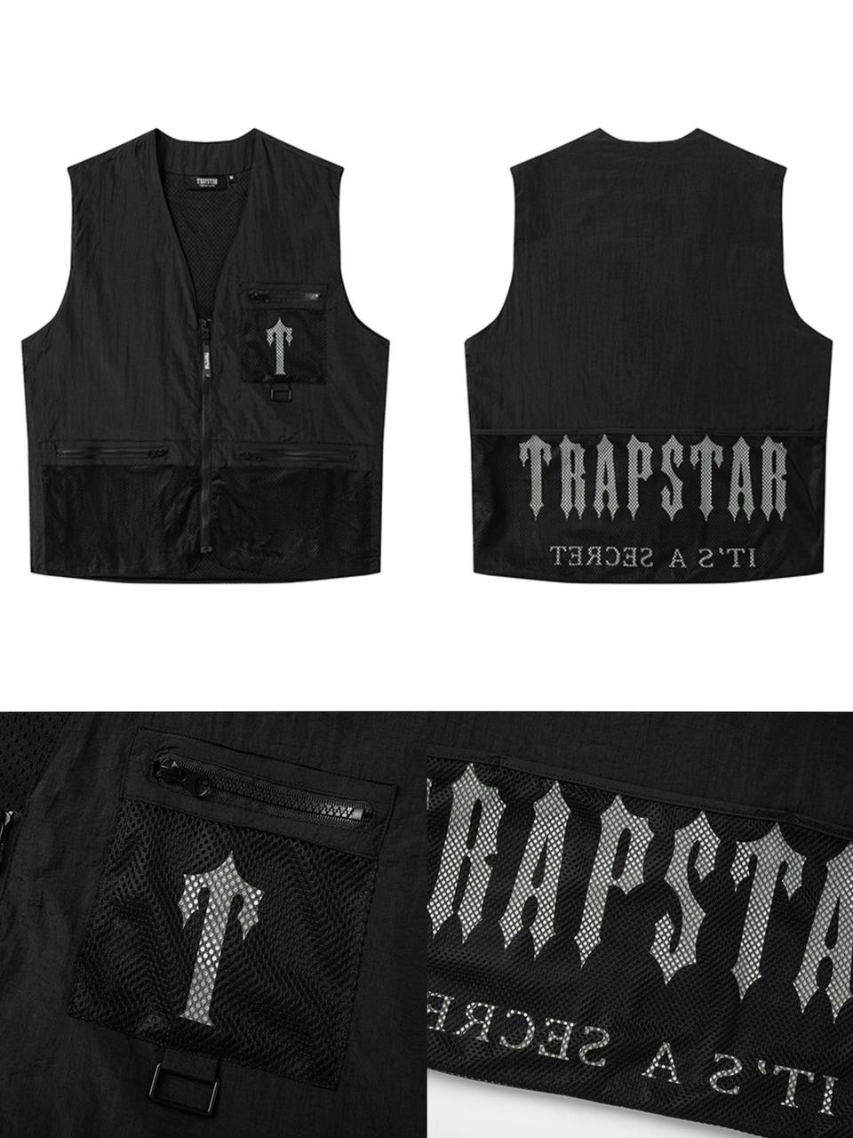 CHALECO TRAPSTAR NEGRO