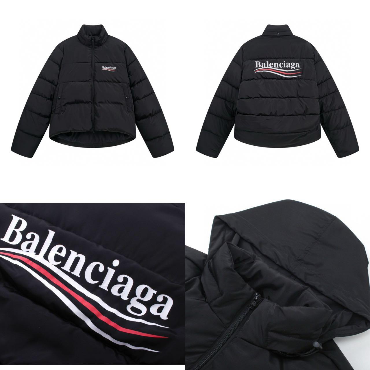 CHAQUETA BALENCIAGA NEGRA PUFFER