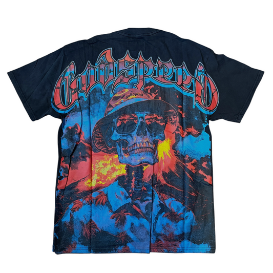 CAMISETA GOODSPEED SKULL CHILL NEGRA