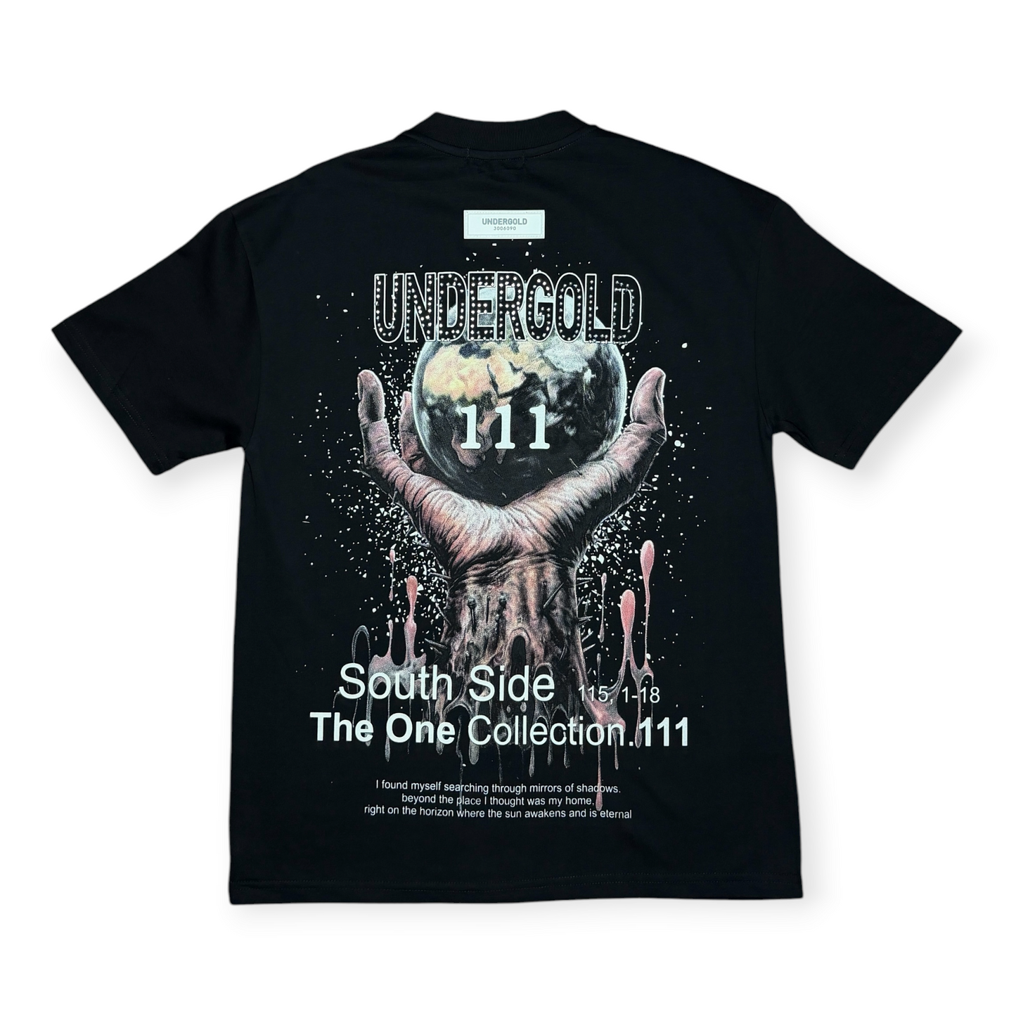CAMISETA UNDGLD 111 PIEDRAS NEGRA
