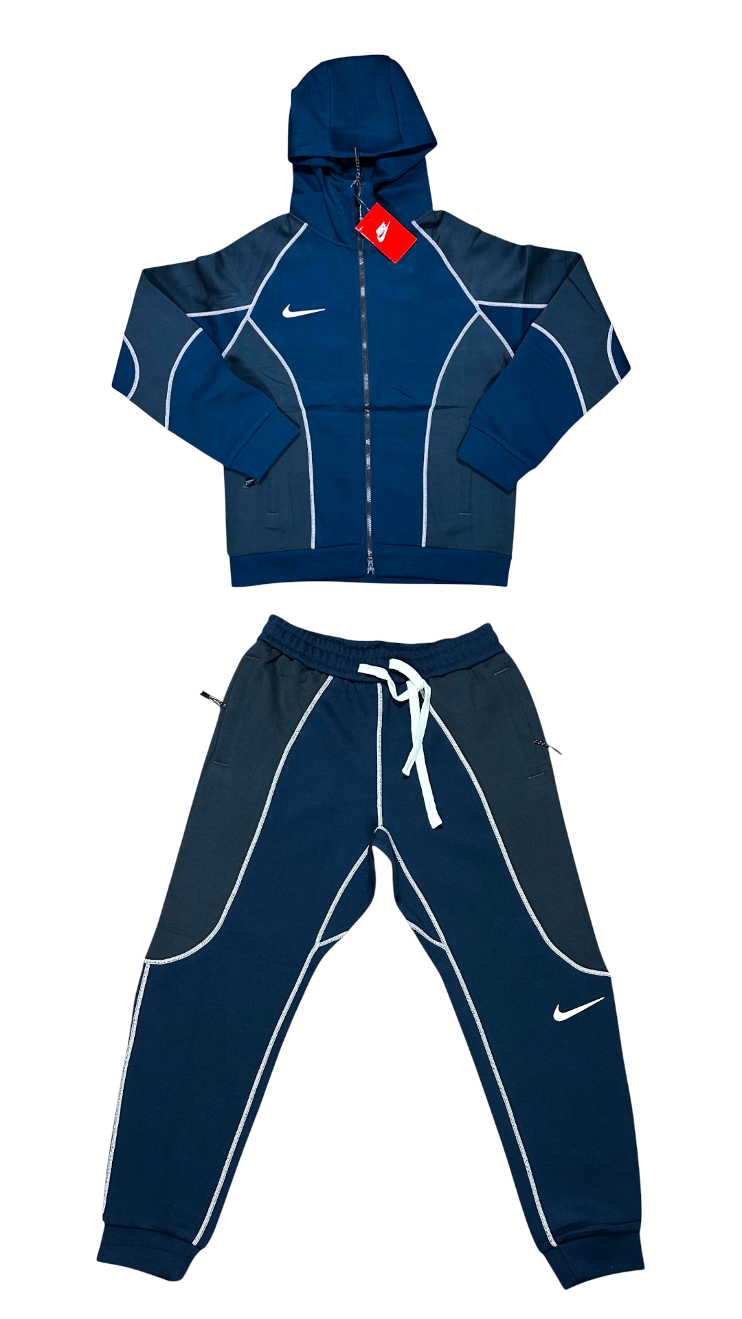 CONJUNTO NIKE TECH FLEECE AZUL
