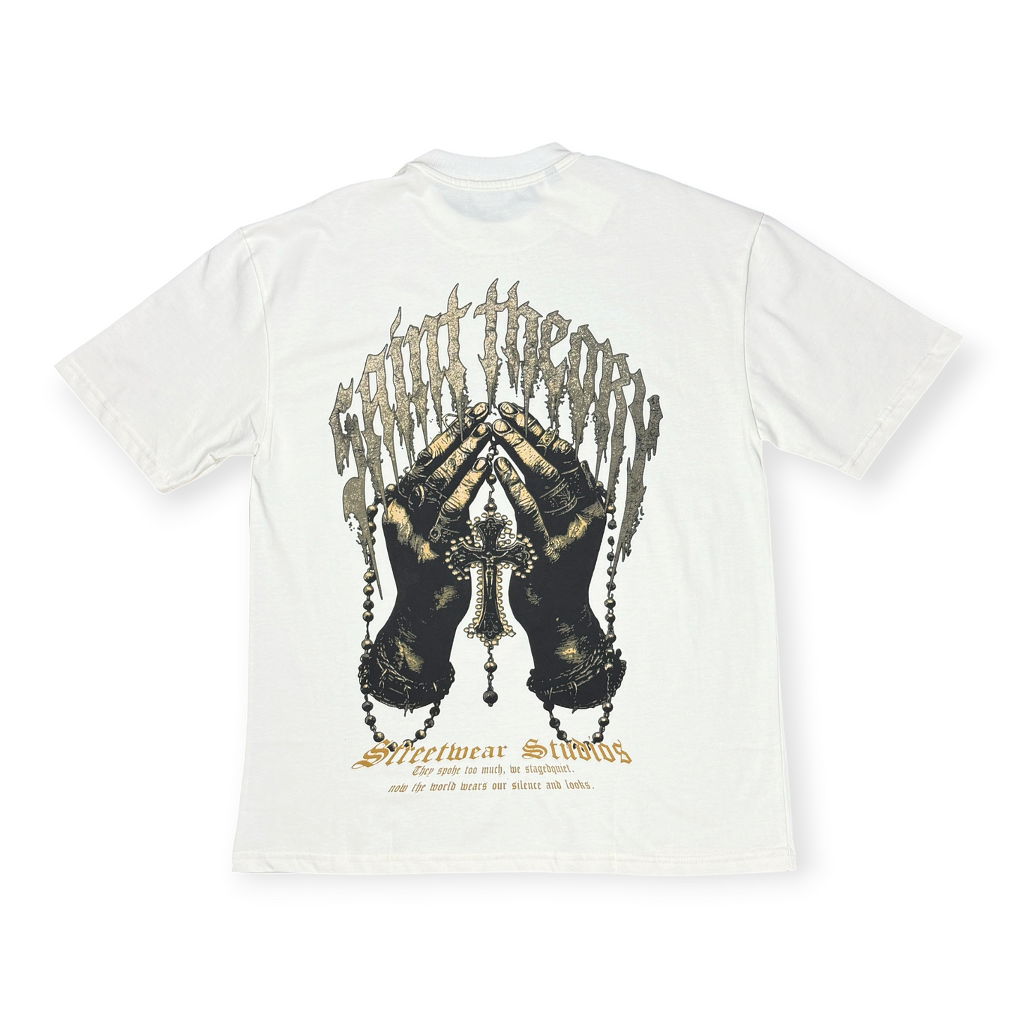 CAMISETA SAINT THEORY PRAYER BLANCA