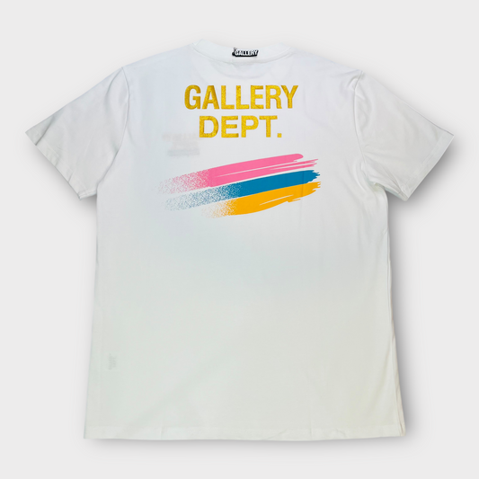 CAMISETA GALLERY DEPT PINTURA BLANCA