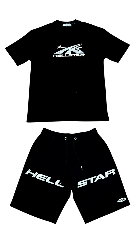 CONJUNTO PANTALONETA HELLSTAR CLASSIC NEGRO