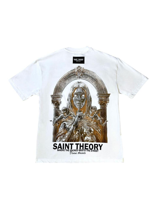 CAMISETA SAINT THEORY THE SACRED MEETS BLANCA