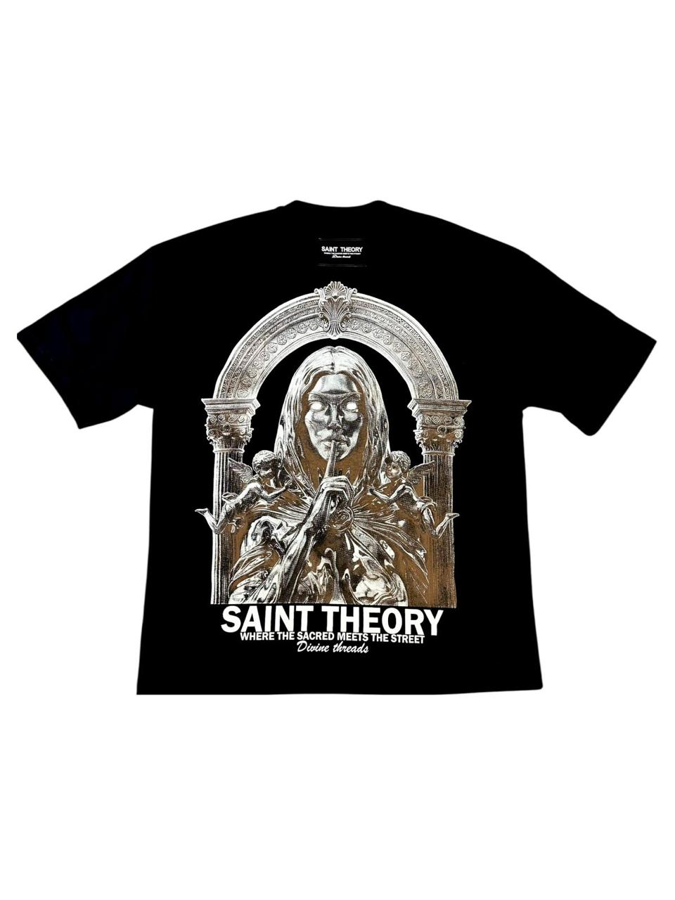 CAMISETA SAINT THEORY THE SACRED MEETS NEGRA