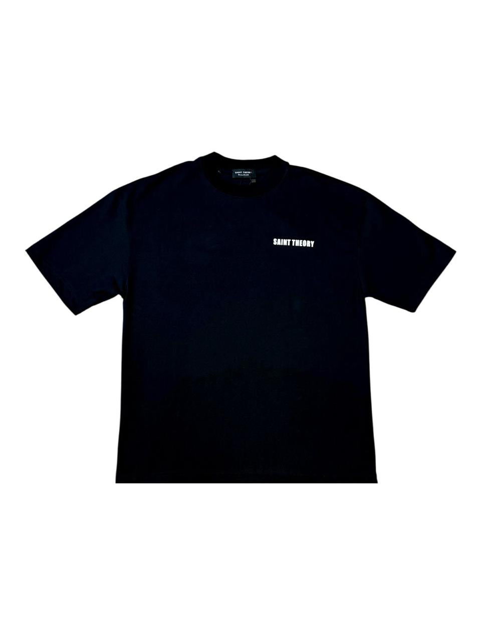 CAMISETA SAINT THEORY THE SACRED MEETS NEGRA