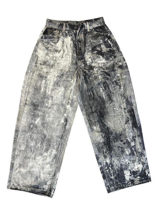PANTALON DESGASTADO TIPO JEAN