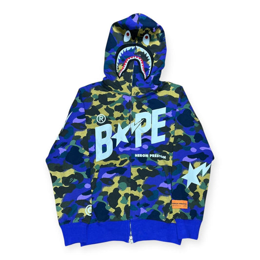 CHAQUETA BAPE SHARK X HERON PRESTON