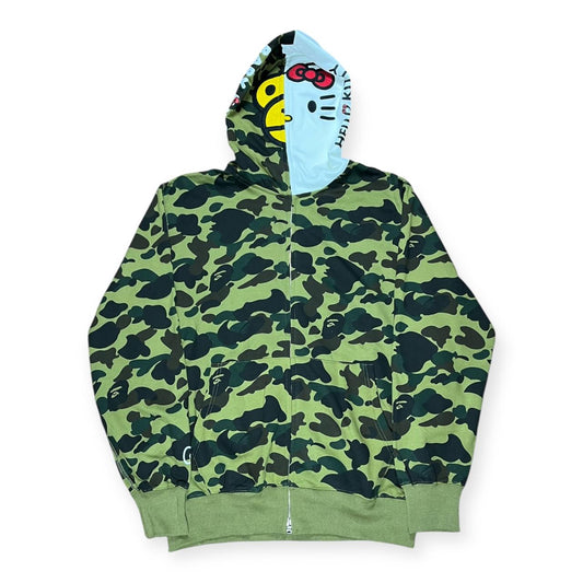CHAQUETA BAPE SHARK MILITAR HELLO KITTY