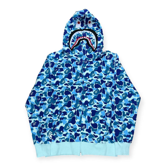 CHAQUETA BAPE SHARK AZUL