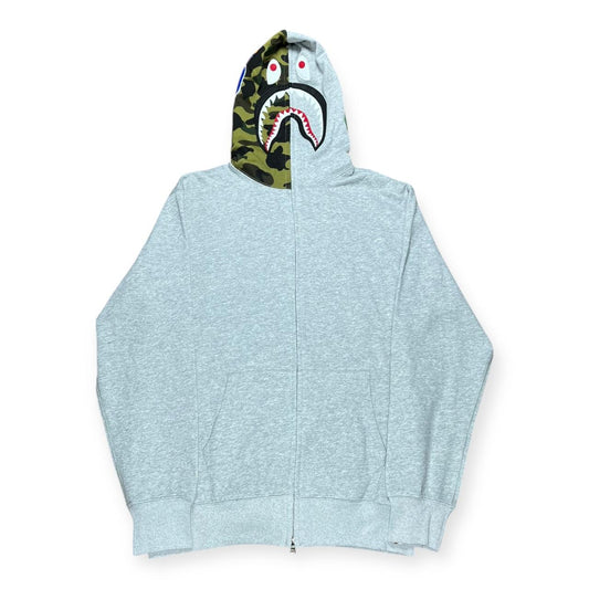 CHAQUETA BAPE SHARK GRIS