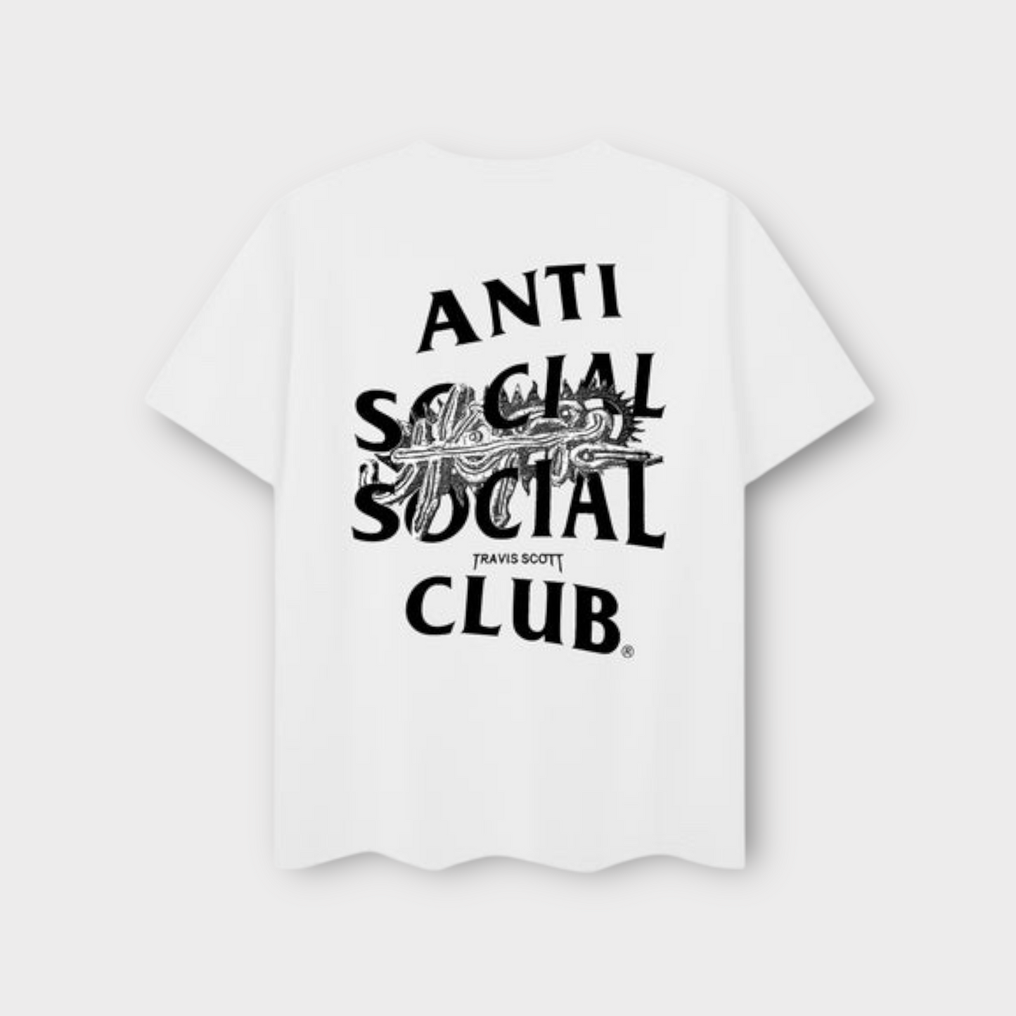 CAMISETA ANTISOCIAL SOCIAL CLUB CACTUS JACK BLANCA