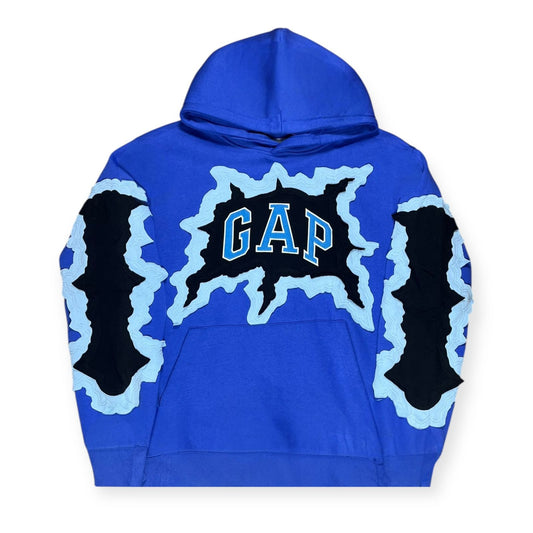 HOODIE GAP AZUL OVERSIZE