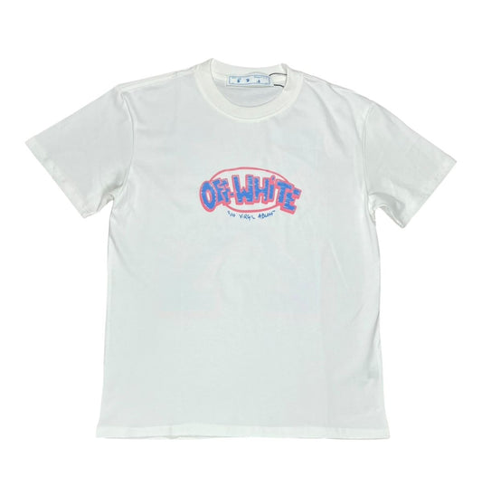 CAMISETA OFF WHITE ABLOH BLANCA