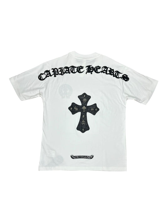 CAMISETA CHROME HEARTS CRUZ DORSO BLANCA