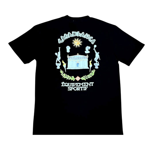 CAMISETA CASA BLANCA EQUIPEMENT NEGRA