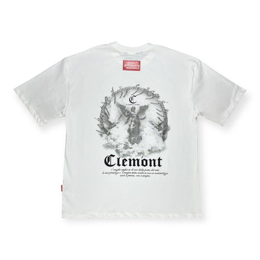 CAMISETA CLEMONT ANGEL BLANCA