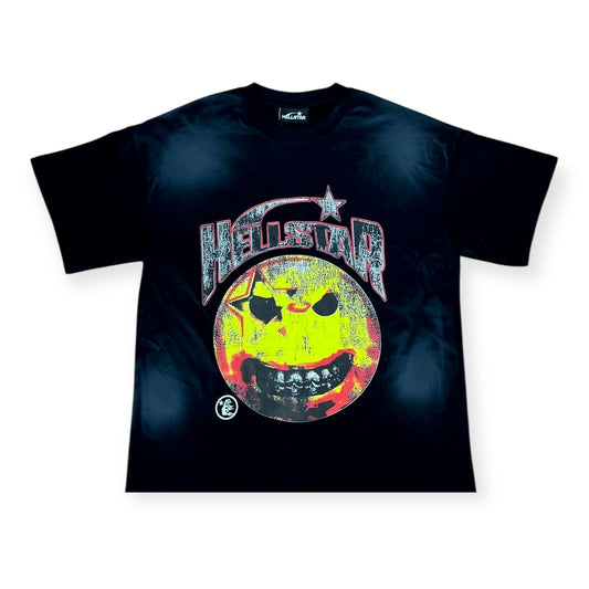 CAMISETA HELLSTAR SMILE NEGRA