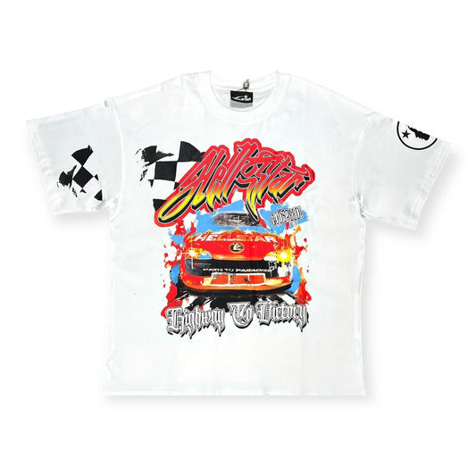 CAMISETA HELLSTAR HIGHWAY BLANCA