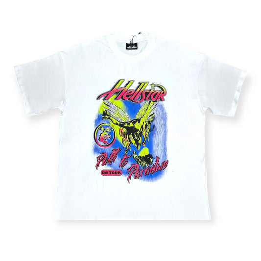 CAMISETA HELLSTAR 08 TOUR BLANCA