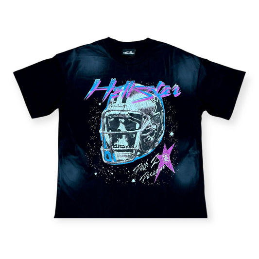 CAMISETA HELLSTAR AMERICAN FOOTBALL NEGRA