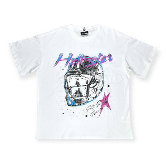 CAMISETA HELLSTAR AMERICAN FOOTBALL BLANCA